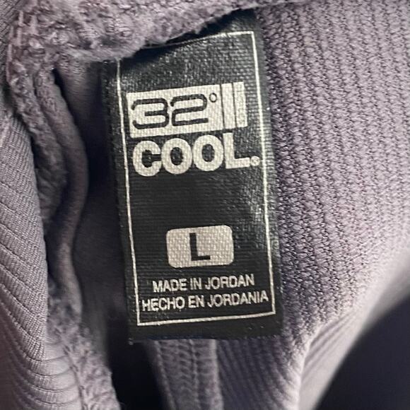 32 DEGREE COOL NWT Athletic Straight Leg Rib Knit Pants Purple Size Large Pocket - Picture 6 of 7